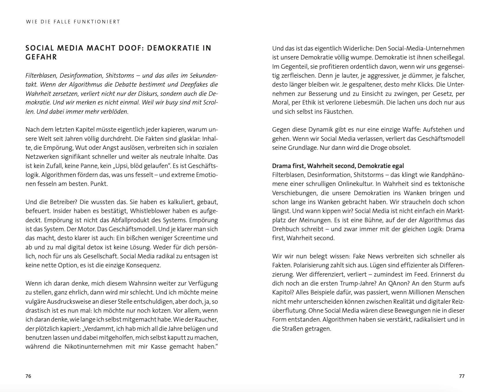 Raus aus Social Media Buch