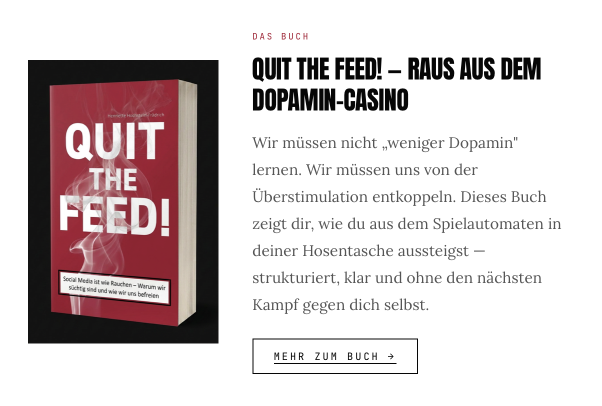Dopamin Detox Buch