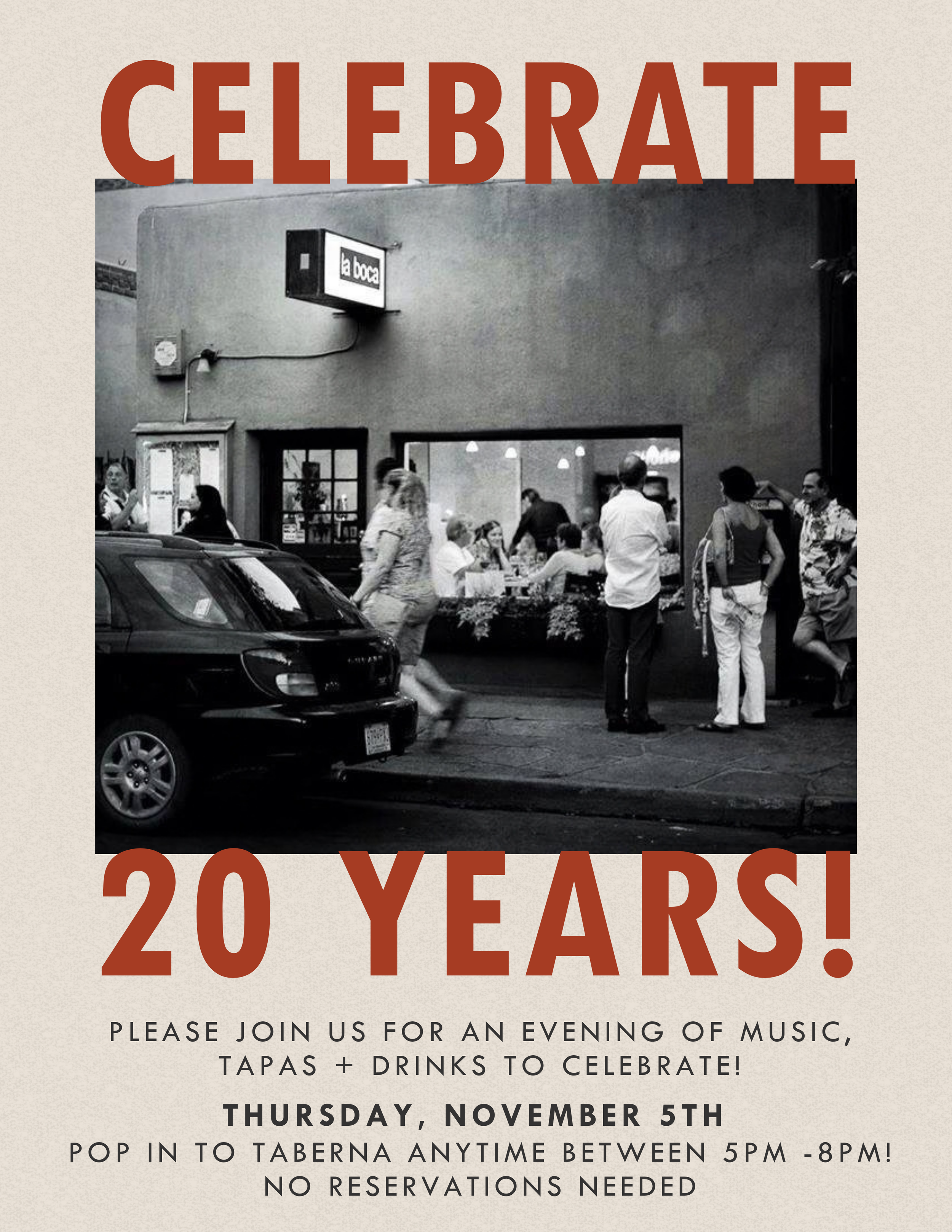 20 Year Celebration! 
