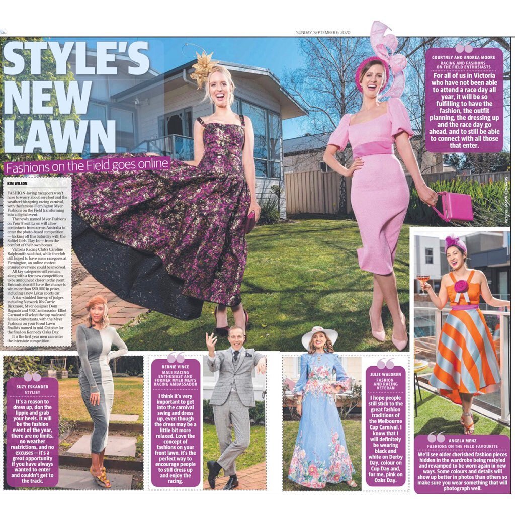 It&rsquo;s that time of year again, but with a twist! The new Myer Fashions On Your Front Lawn competition is here and kicks off on Saturday the 12th of September, so get your outfits ready 😄 

https://fashionsonyourfrontlawn.com.au 

#CupWeekFashio