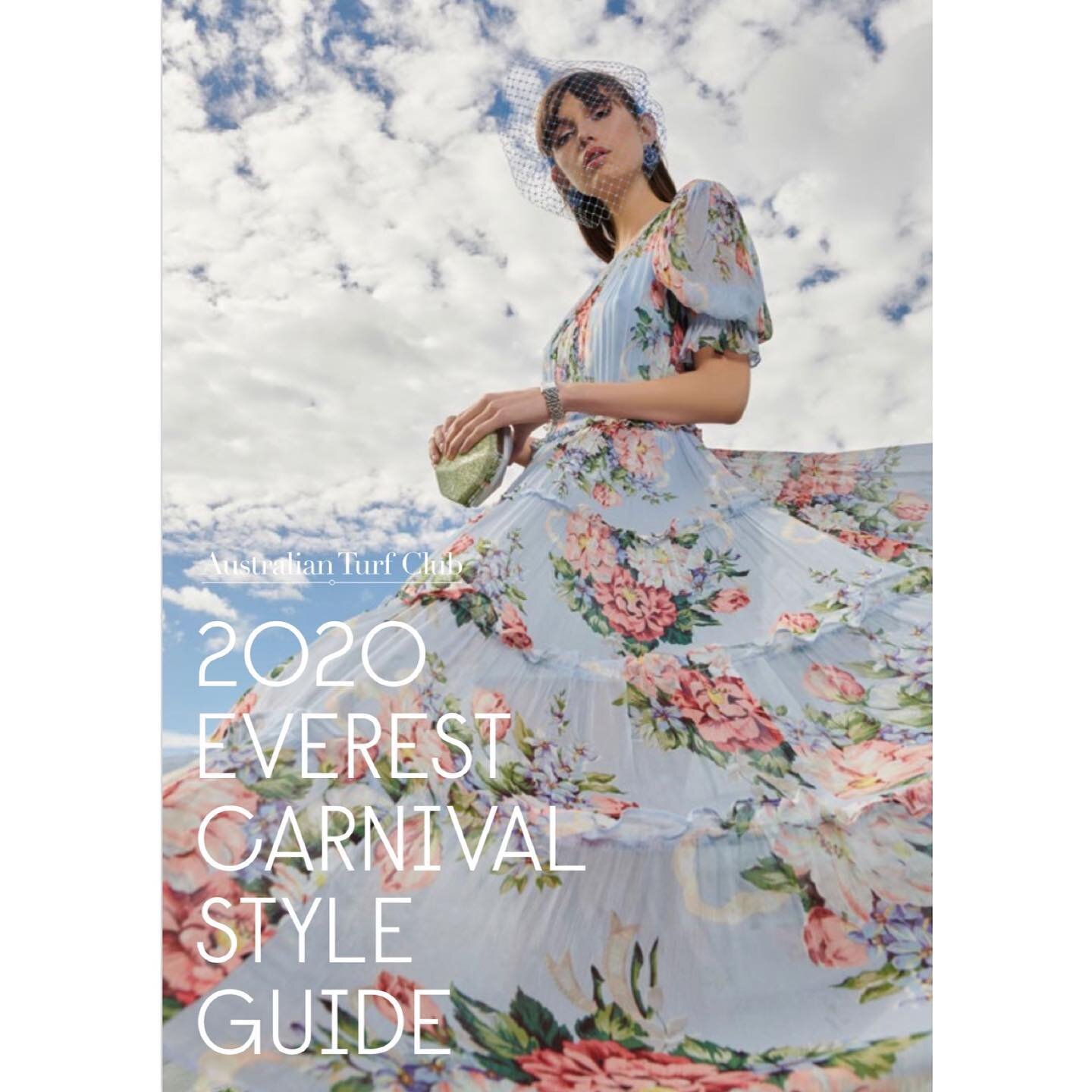 The 2020 Everest Carnival launched today... to get inspired and ready for this years carnival, whether you are going to the track or are celebrating at home, the new style guide will definitely help out! Swipe up in my stories for the link 📷 @atc_ra