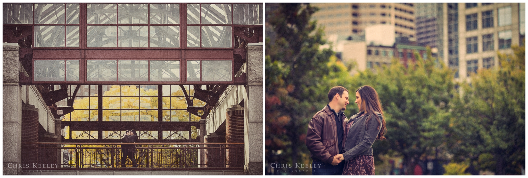 The Financial District and Christopher Columbus Park offer a definitive "Boston" look.