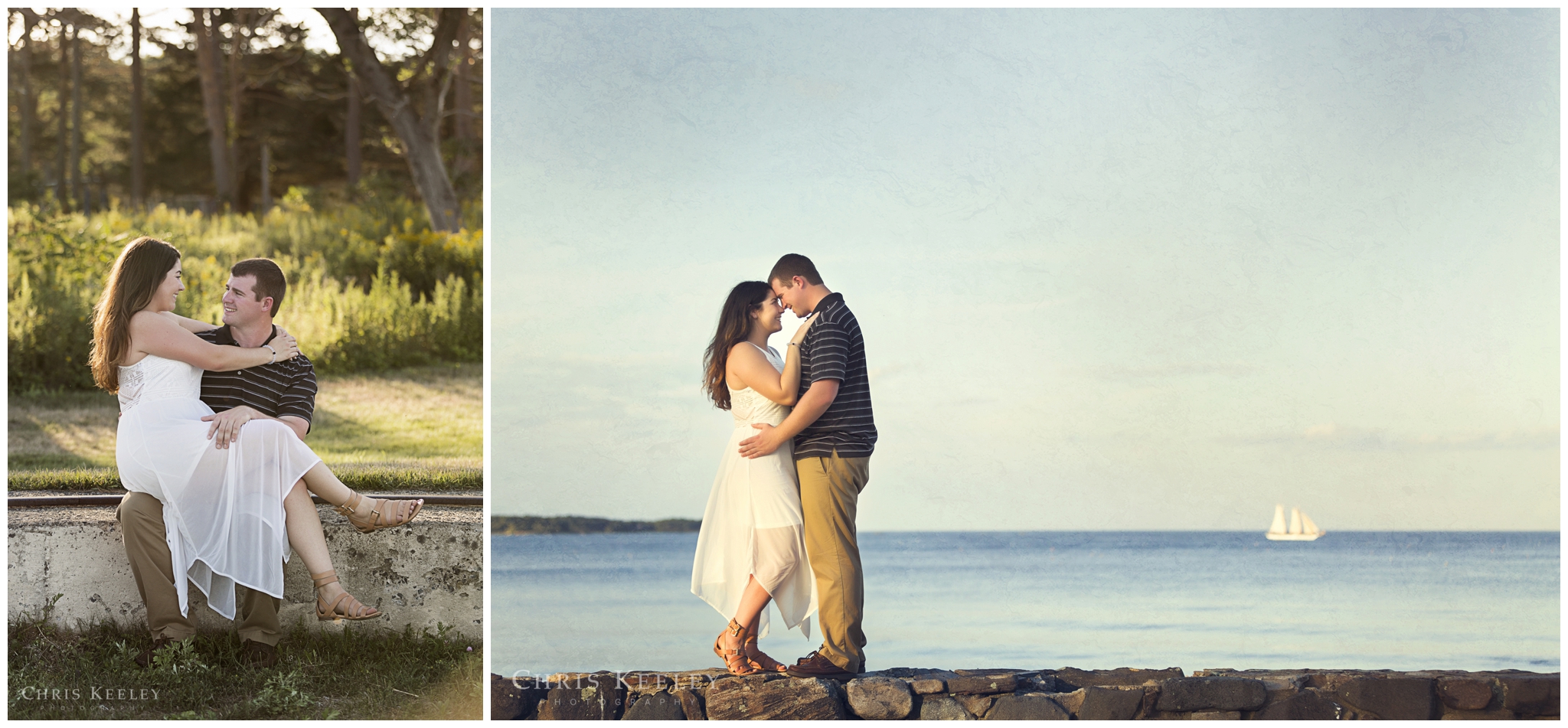 Odiorne Point in Rye, New Hampshire has both Coastal and forested backdrops with a few historic structures.&nbsp;