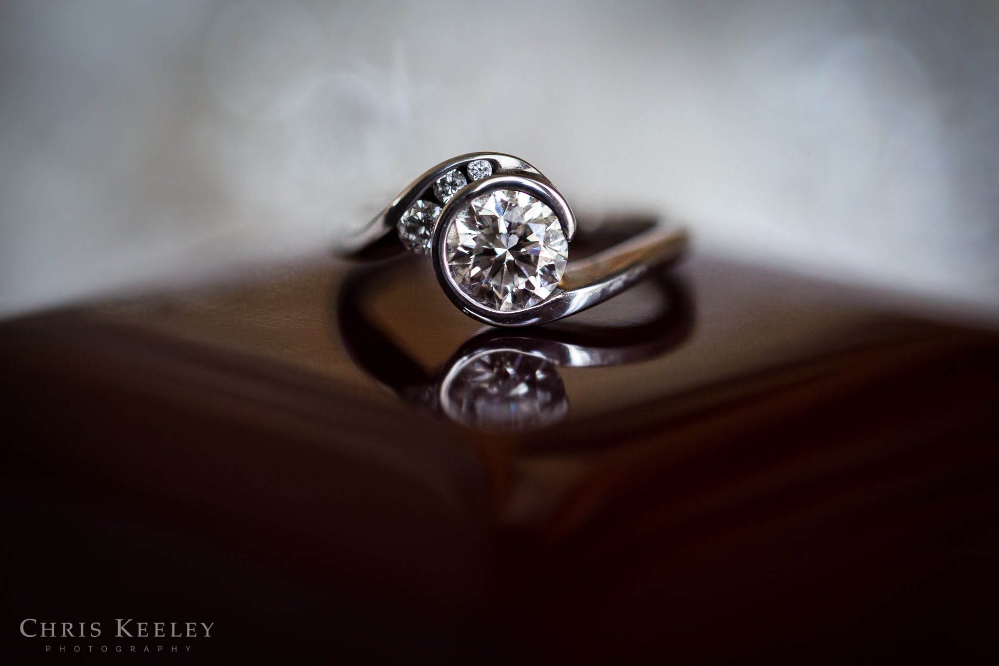 This is the ring my now-wife wears. I knew it was the one the instant that I saw it. Thank you, Deb, couldn't have found it without your help. 