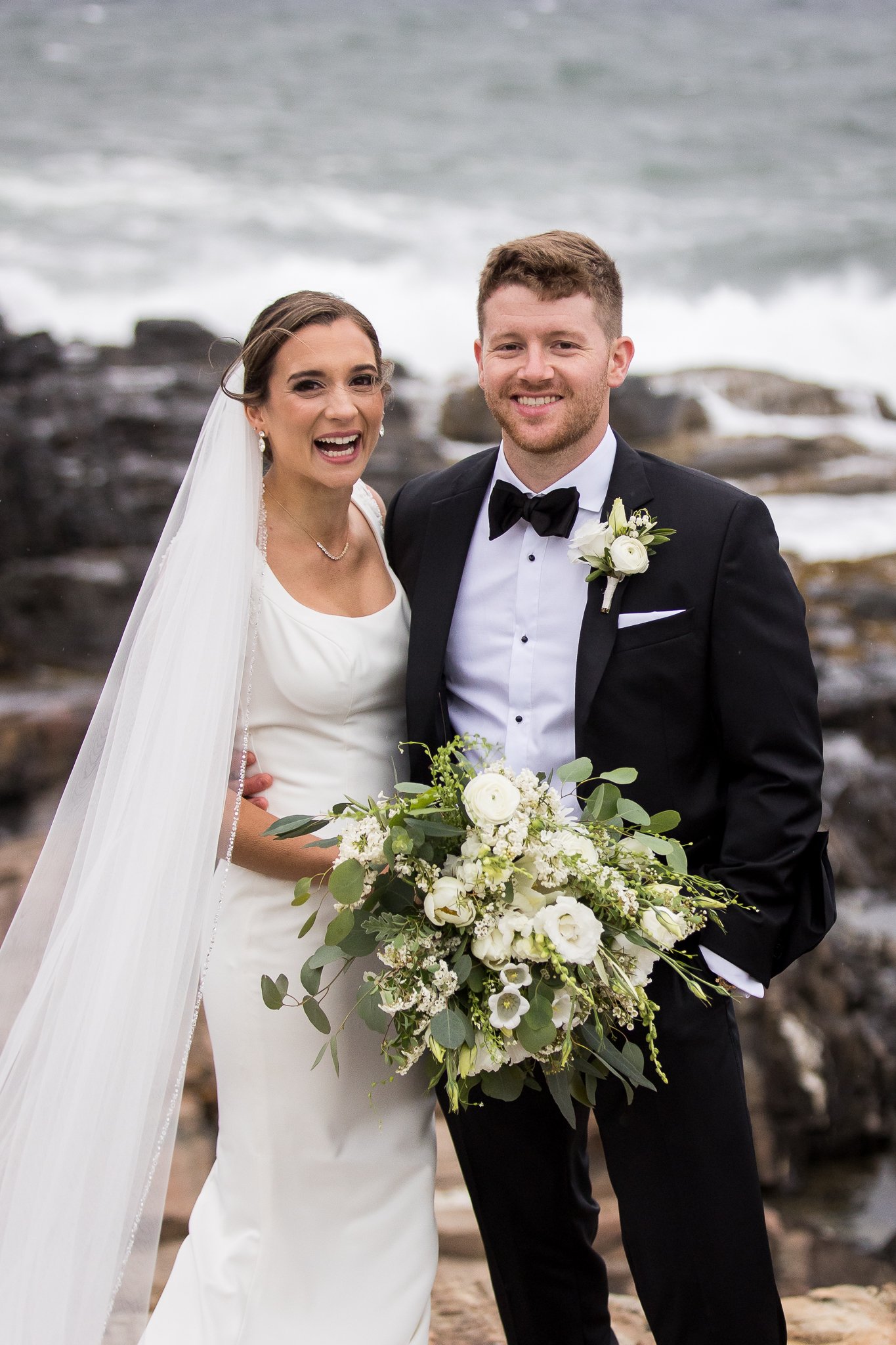 Mia & Colton | Cliff House Maine Summer Wedding Pictures Preview ...