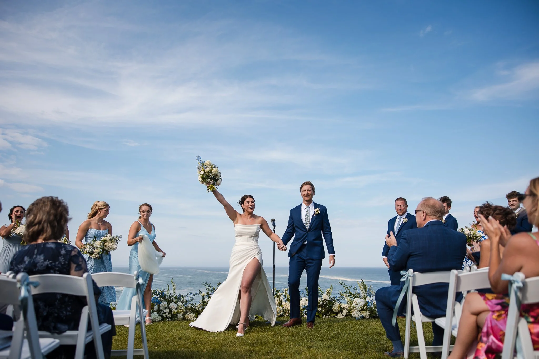 Dan & Dani’s Summer Wedding at Cliff House Maine