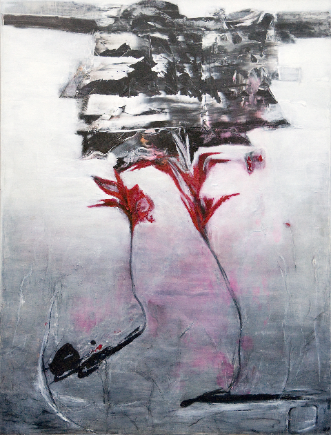 Con amore oil on canvas 90 X70cm