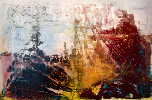 Scordatura oil on canvas 140 X200cm
