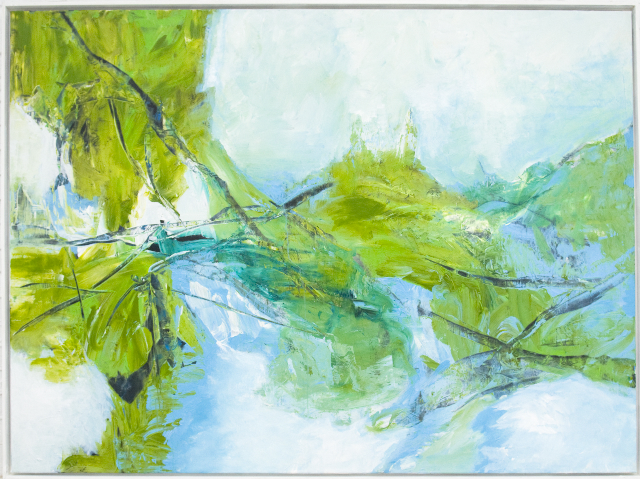 Alzamento a crylic on canvas 140X190cm