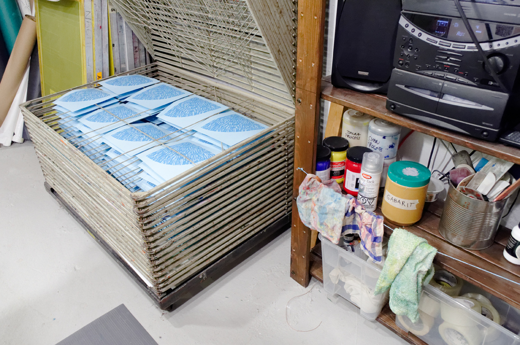 Accumulation bleue