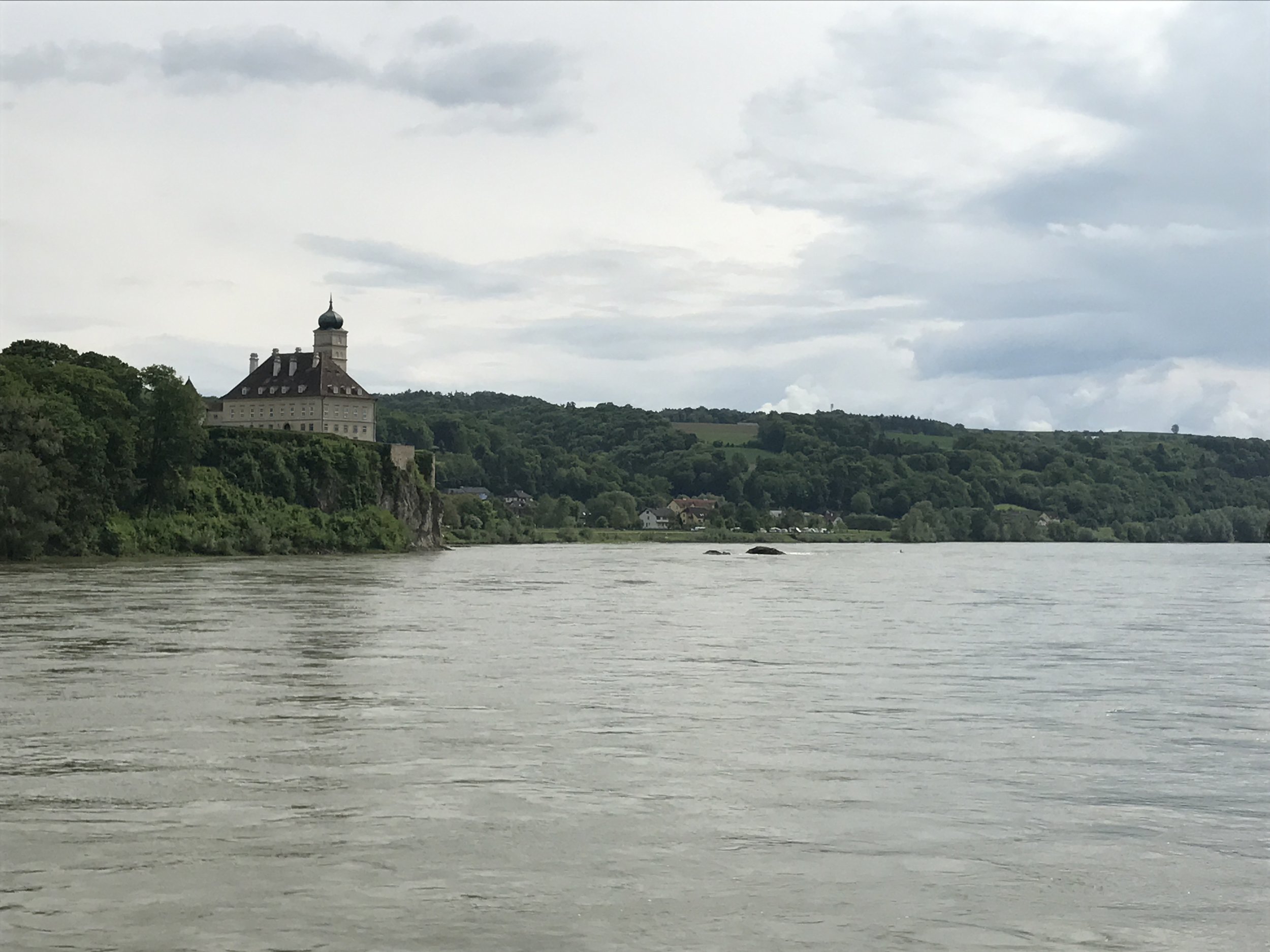 Somewhere on the Danube near Krems...