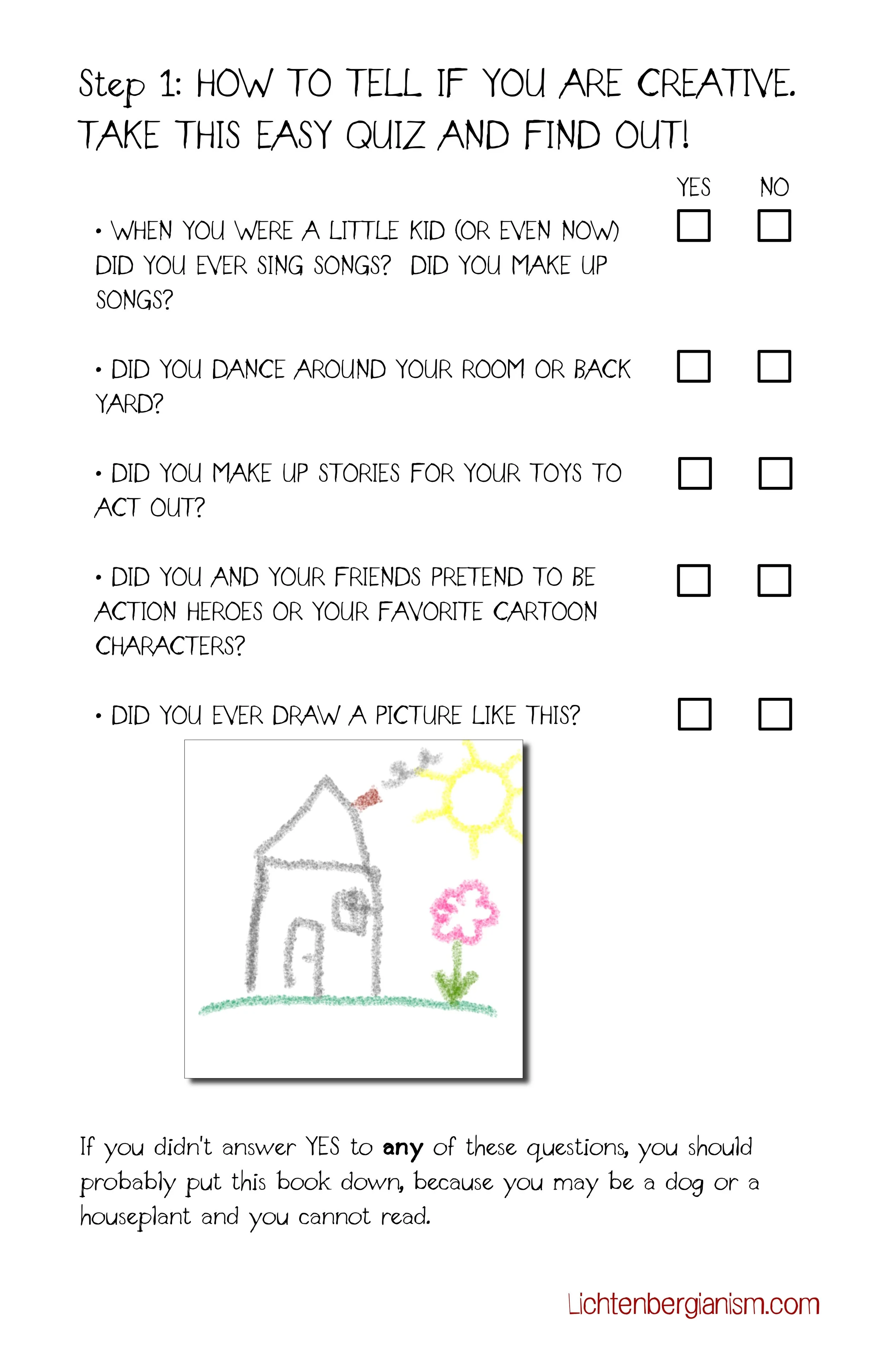 Are you creative? Take this simple quiz to find out! — Lichtenbergianism