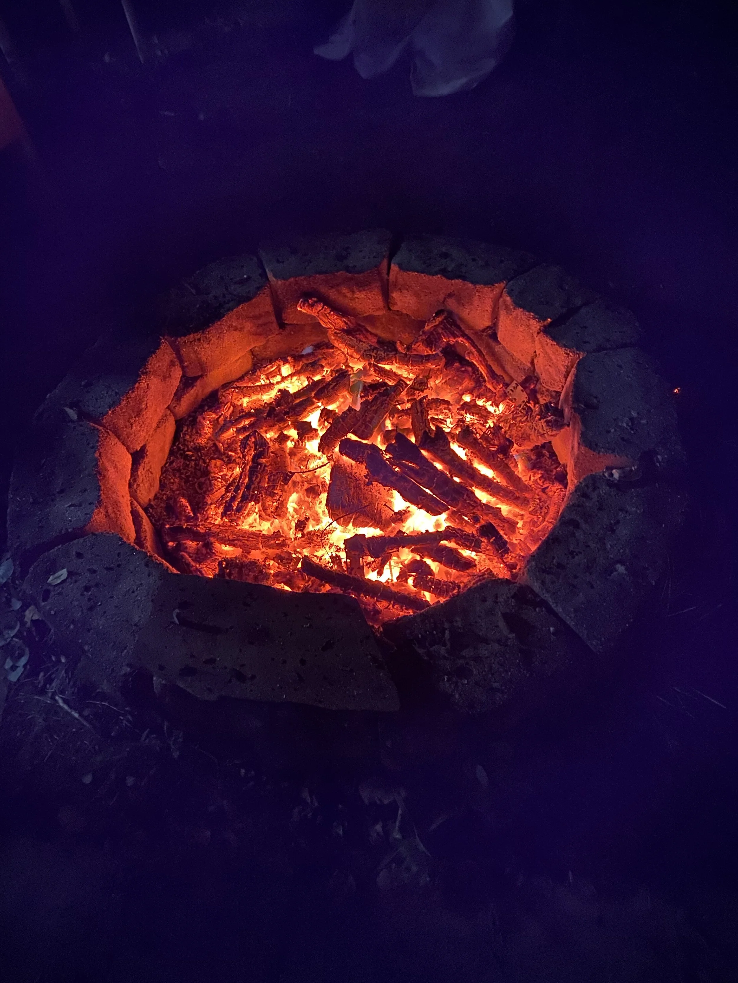 I built it. I burned it.