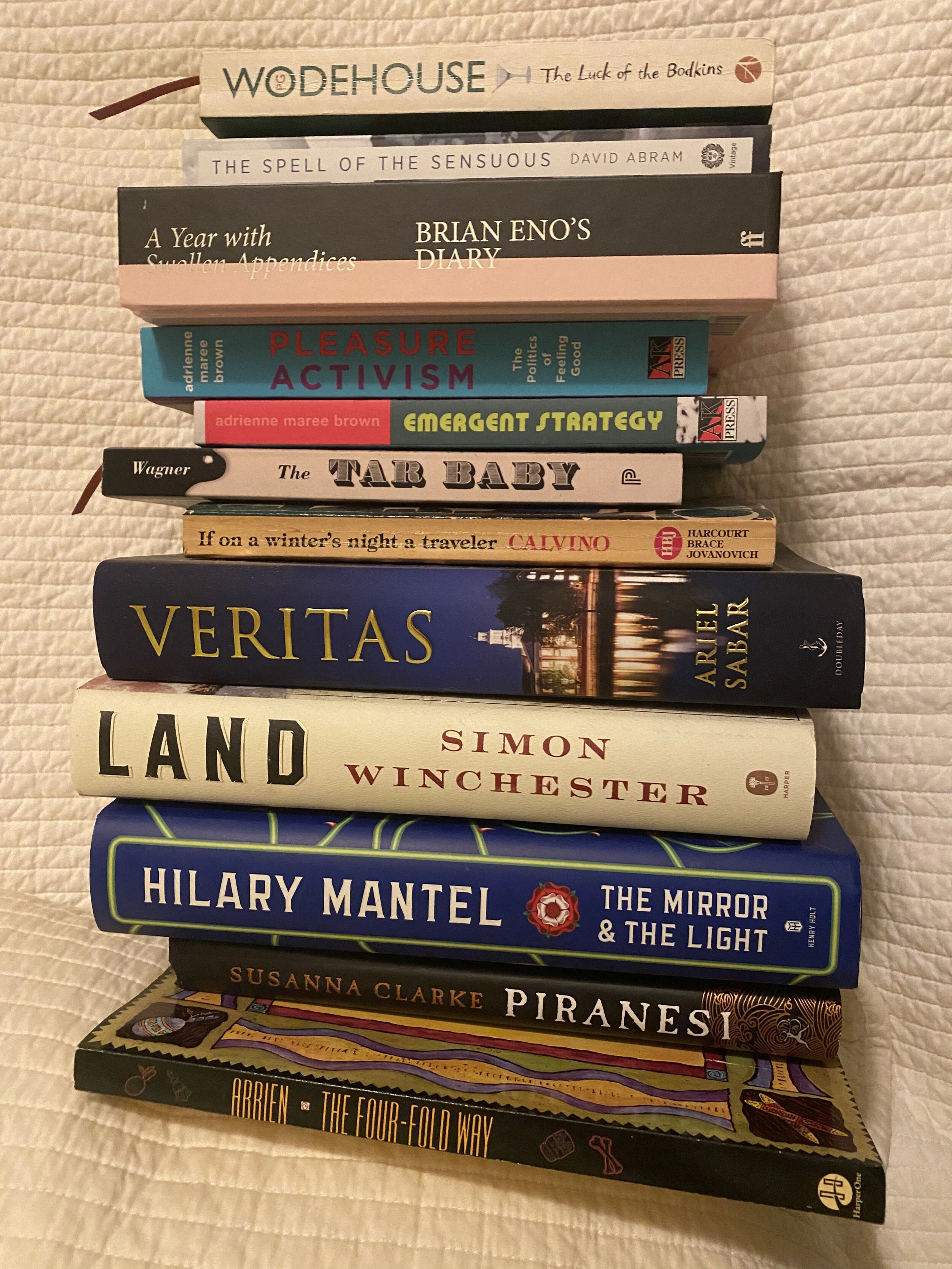 The reading pile