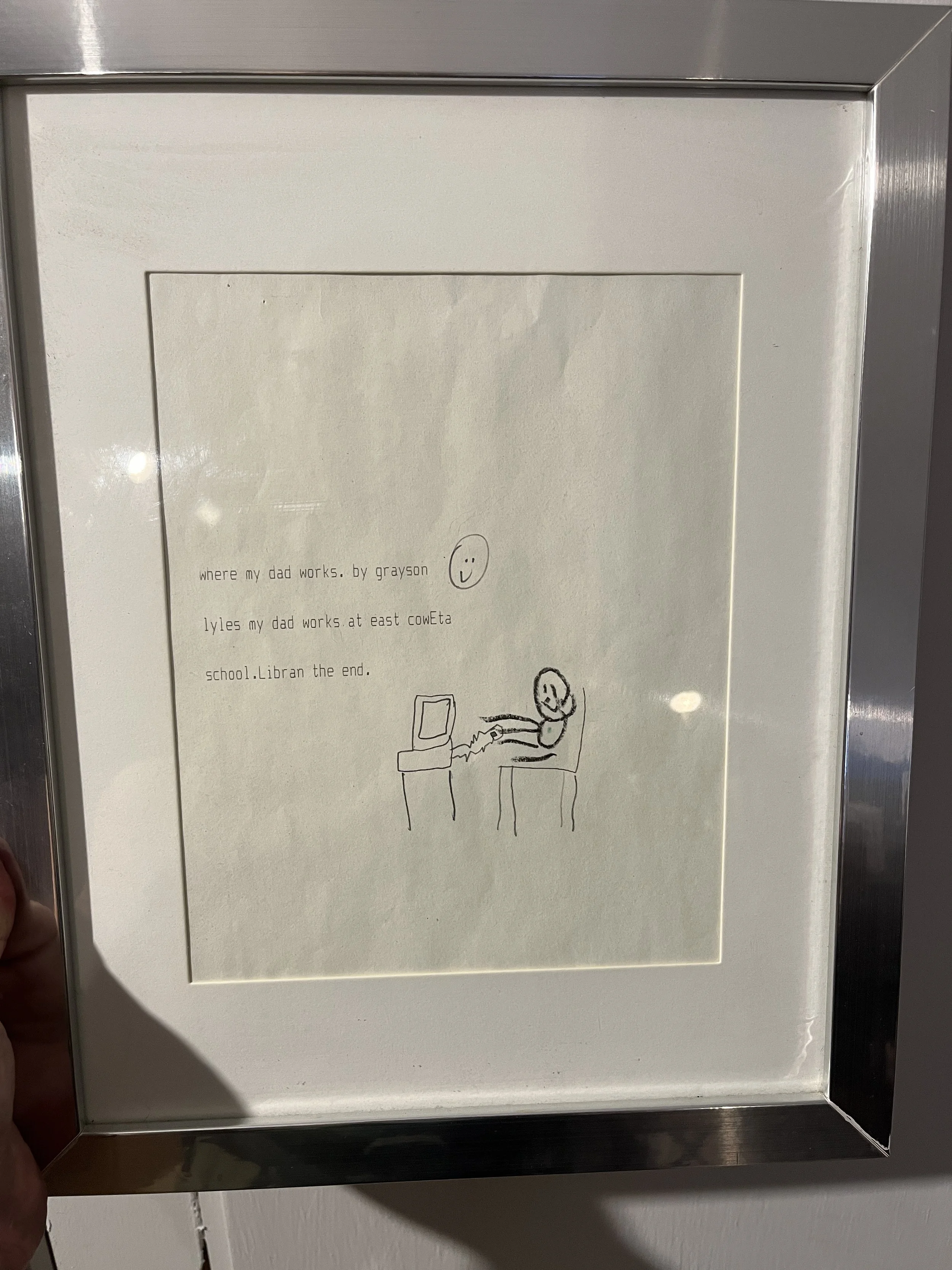 Grayson's early computer lab work