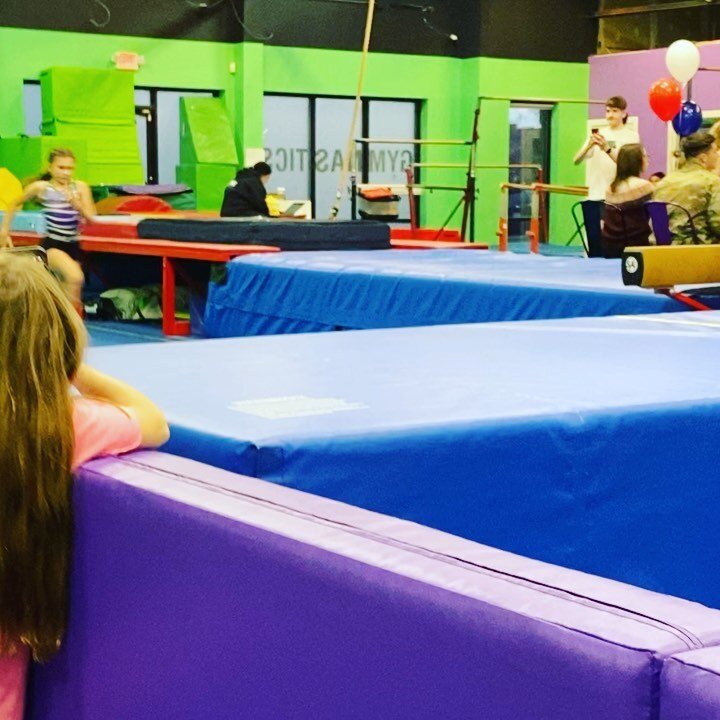 She&rsquo;s back at it with gymnastics but really putting the work in and it shows. Love the determination in this girl. I think she&rsquo;s gonna go places.