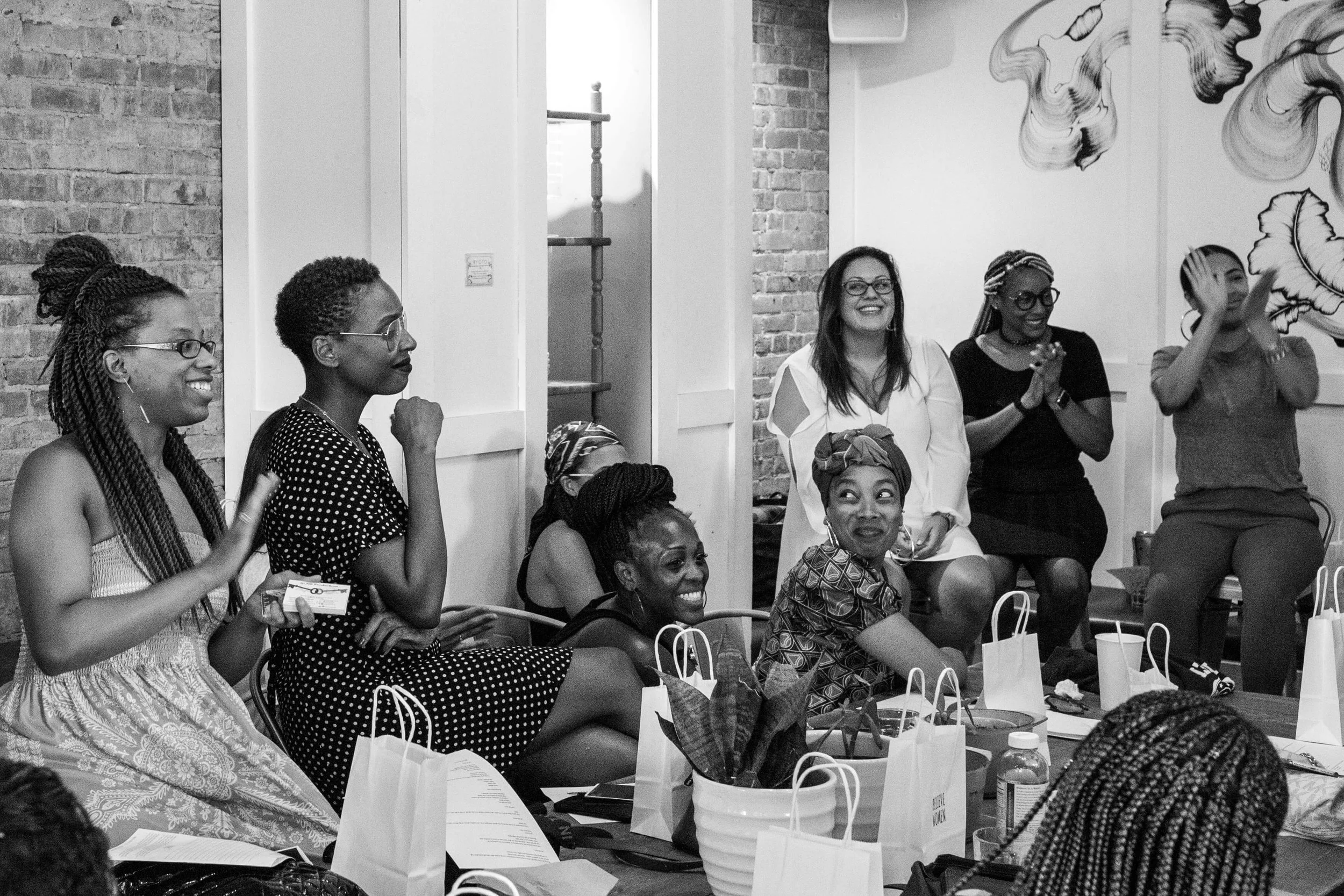 Women of color ENTREPRENEUR evening at little skips east