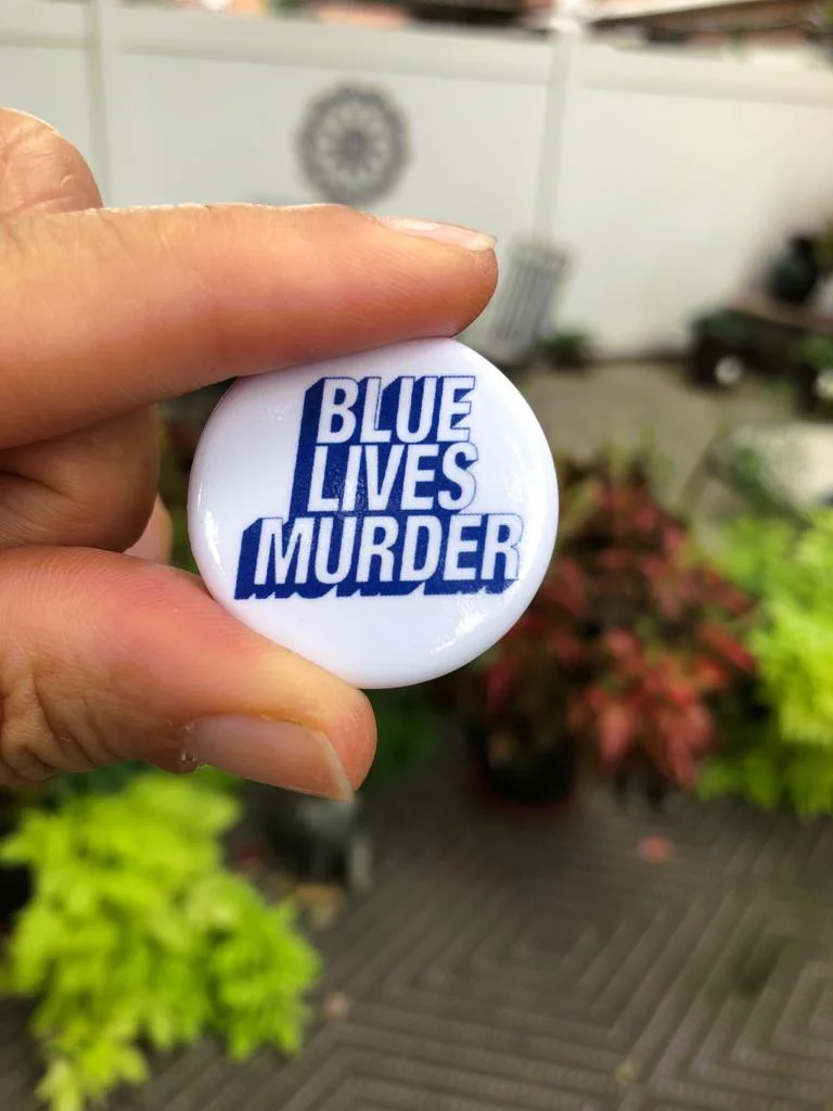 Blue Lives Murder (Button)
