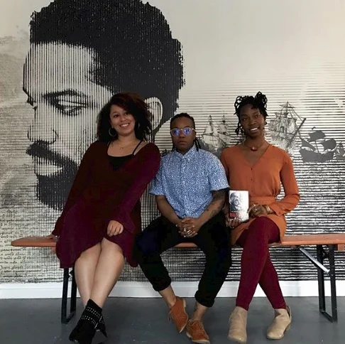 Pictured here: Janelle Naomi (Moderator), Kei (Panelist), Autumn (Panelist)