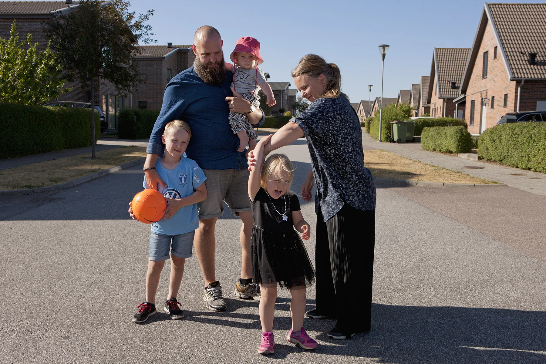 Lotte, Rasmus & kids Malmö, Sweden for Der Spiegel