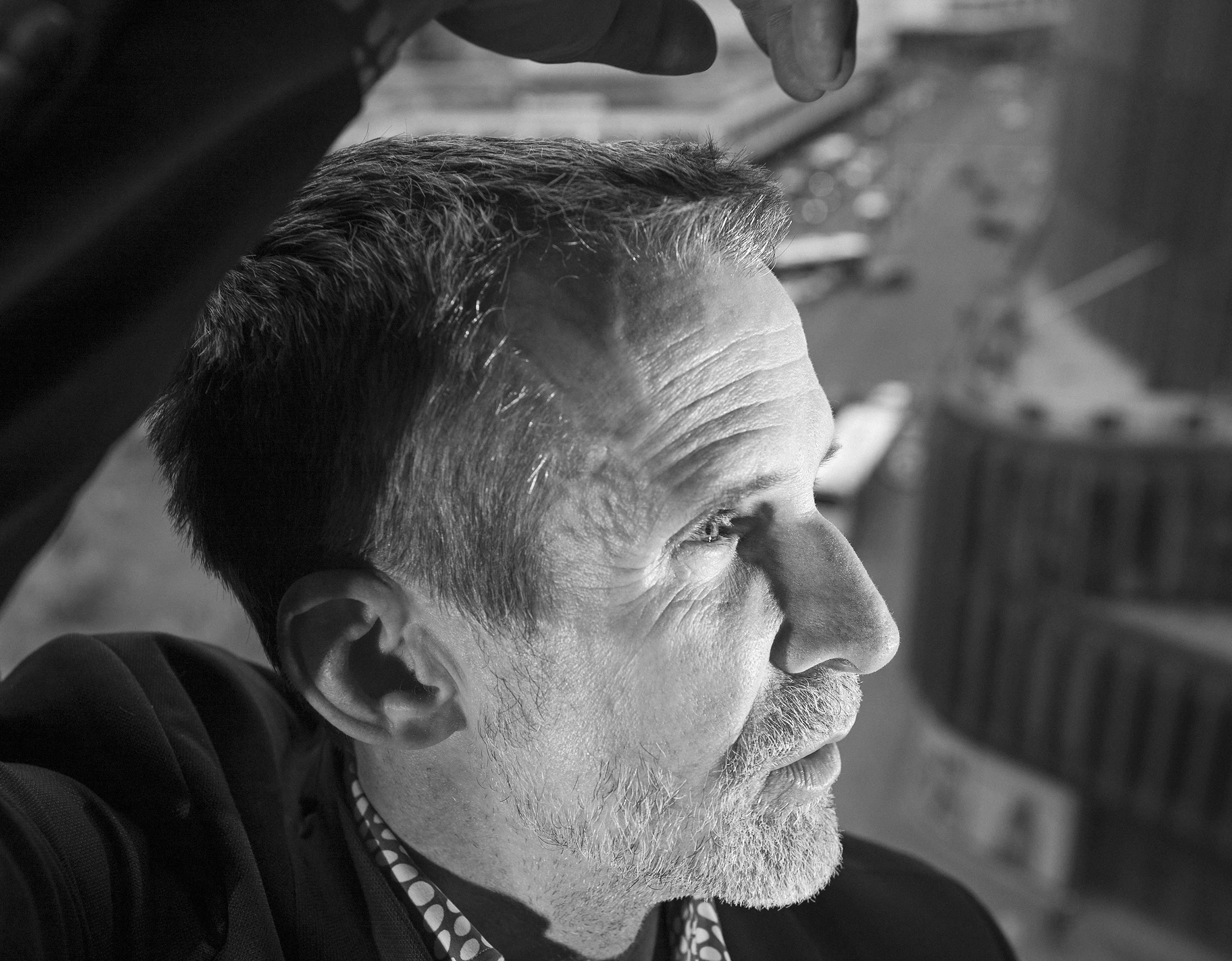 Ulrich Matthes actor and president of Deutsche Filmakademie Ich habe einen Traum for Zeit Magazin