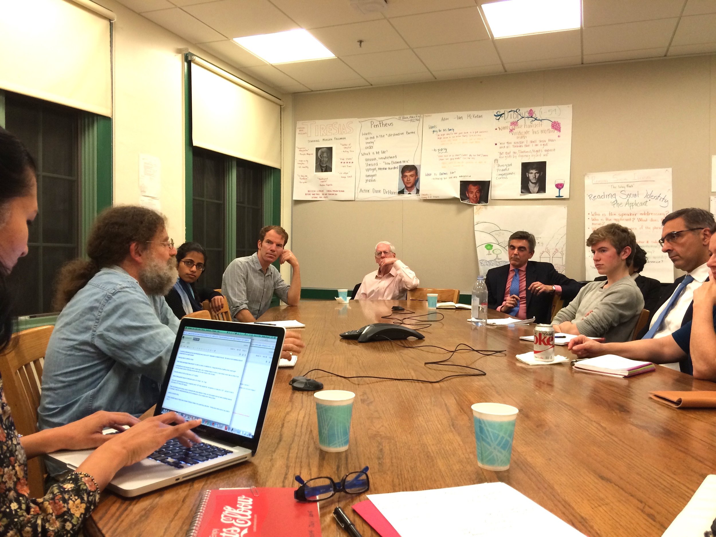 Our design team at work.