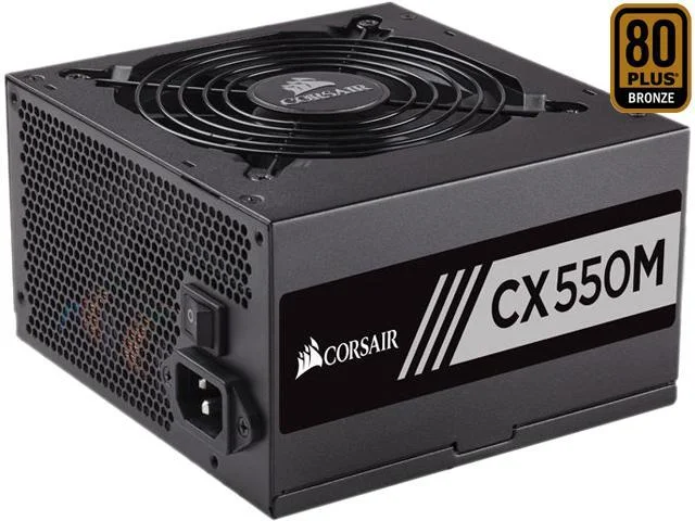 CORSAIR CX-M Series CX550M 550W 80 PLUS BRONZE Semi-Modular Power Supply