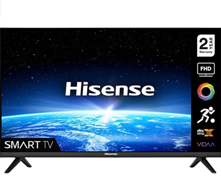 Hisense 40A4GTUK (40 Inch) FHD Smart TV, with Natural Colour Enhancer