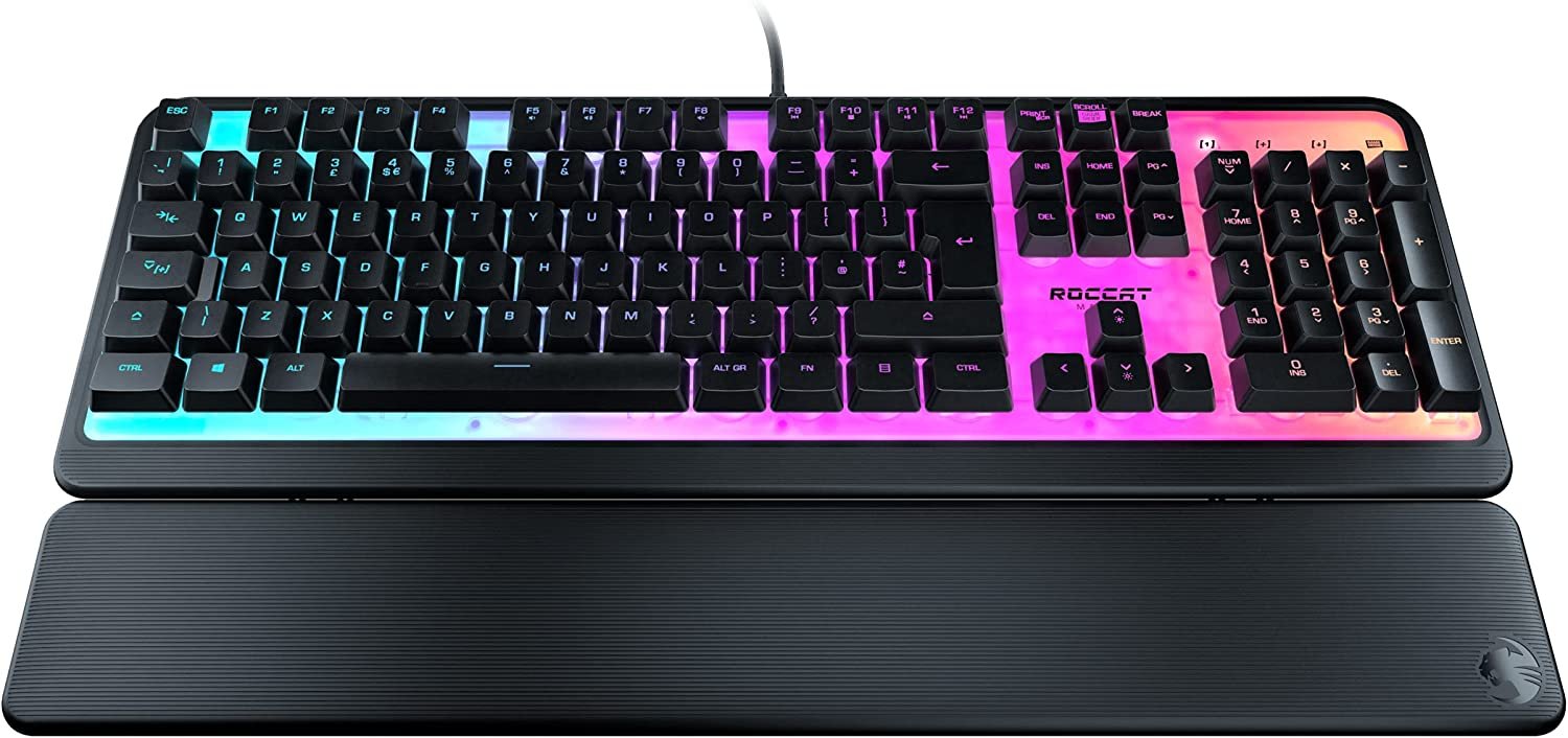 Roccat Magma - Membrane Gaming Keyboard with RGB Lighting