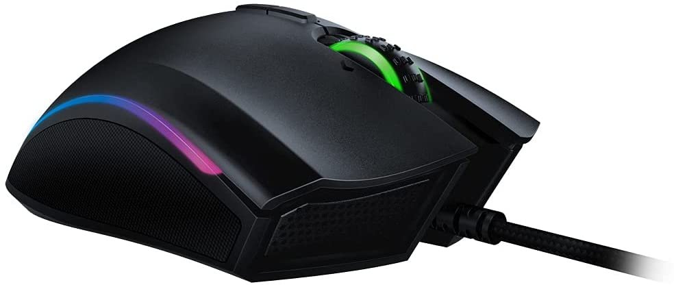 Razer Mamba Elite Gaming Mouse with 16.000 DPI 5G Optical Sensor, 9 Programmable Buttons