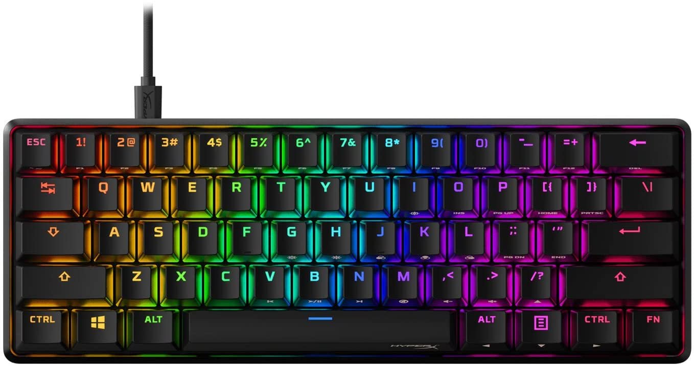 HyperX Alloy Origins 60 - Mechanical Gaming Keyboard - Ultra Compact 60% Form Factor