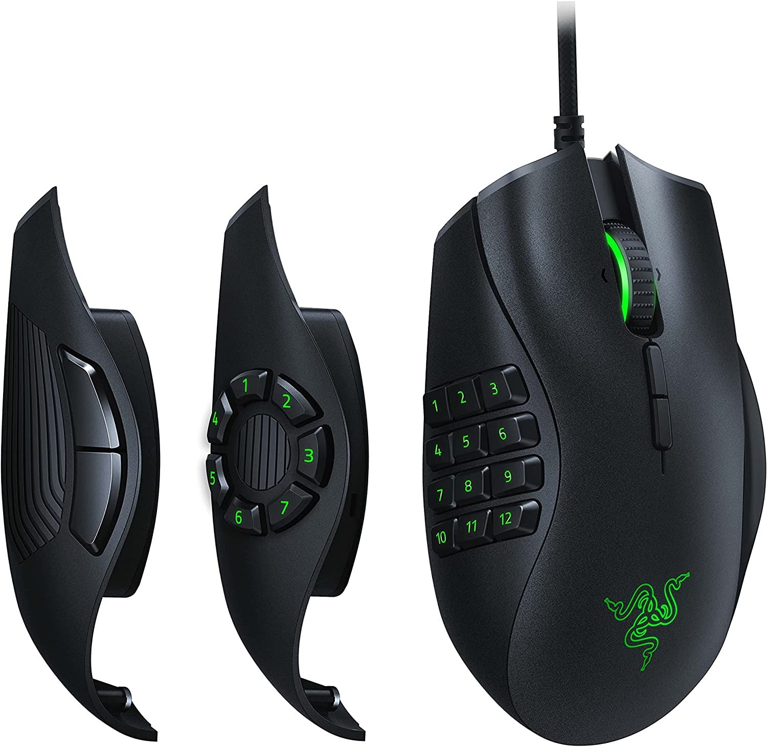 Razer Naga Trinity - Modular Wired Gaming Mouse