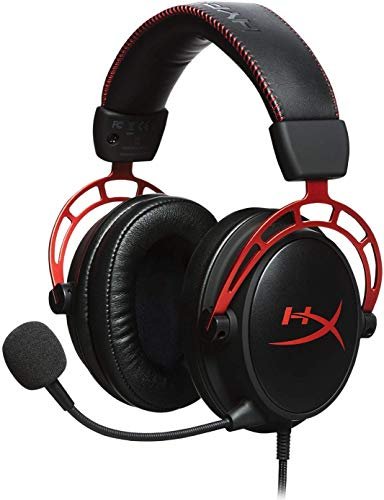 HyperX HX-HSCA-RD Cloud Alpha - Gaming Headset with In-line volume control, Compatible with PS5 and Xbox Series X|S
