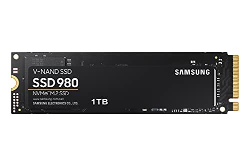 Samsung 980 1 TB PCIe 3.0 (up to 3.500 MB/s) NVMe M.2 Internal Solid State Drive (SSD) (MZ-V8V1T0BW)