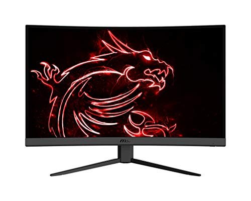MSI Optix G27CQ4 Curved Gaming Monitor - 27 Inch, 16:9 WQHD (2560 x 1440), 1440p, 2K, VA, 165Hz, 1ms, 1500R, FreeSync Premium, DisplayPort, HDMI, Night Vision, Frameless, Anti-Flicker, Less Blue Light