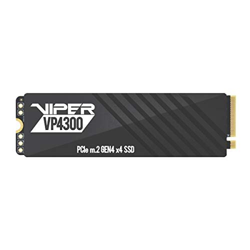 Patriot Viper VP4300 2TB M.2 2280 PCIe Gen4 x 4 Internal Gaming Solid State Drive Compatible with PS5, Playstation 5 - VP4300-2TBM28H