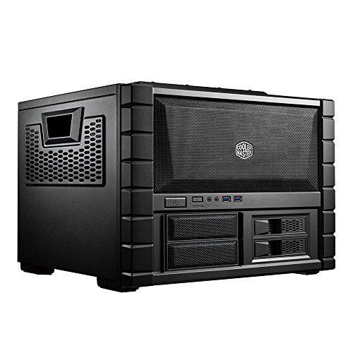 Cooler Master HAF XB EVO High Air Flow Test Bench and Lan Box Case with ATX Motherboard Support . 240mm AIO Support, Max GPU Card 334 mm (RC-902XB-KKN2)