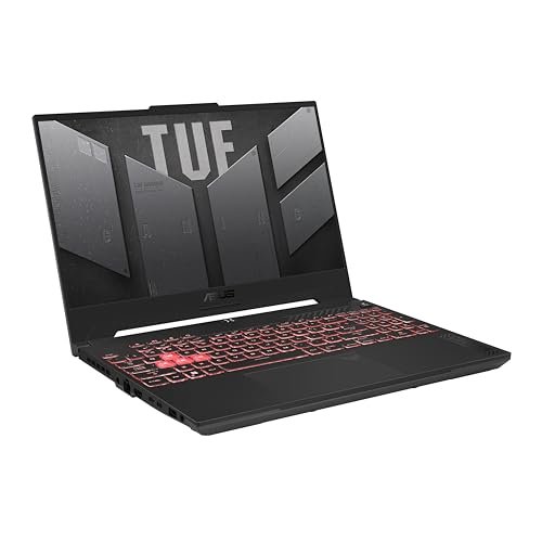 ASUS TUF Gaming A15 (2023) Gaming Laptop, 15.6” FHD 144Hz Display, GeForce RTX 4070, AMD Ryzen 7 7940HS, 16GB DDR5, 1TB PCIe SSD, Wi-Fi 6, Windows 11, FA507XI-EH94