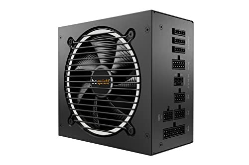 Pure Power 12 M 750W, ATX 3.0, 80 Plus® Gold, Modular Power Supply, for PCIe 5.0 GPUs and GPUs with 6+2 pin connectors, 12VHPWR Cable Included, Silent 120mm be quiet! Fan - BN504