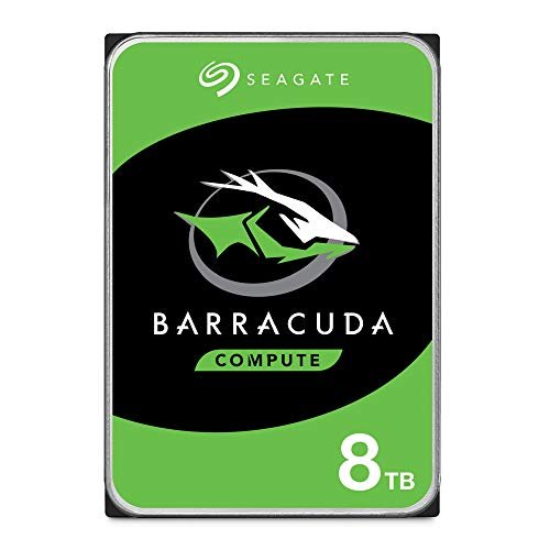 Seagate BarraCuda 8TB Internal Hard Drive HDD – 3.5 Inch Sata 6 Gb/s 5400 RPM 256MB Cache for Computer Desktop PC (ST8000DMZ04/ST8000DMZ04)