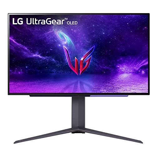LG 27" Ultragear™ OLED QHD Gaming Monitor with 240Hz .03ms GtG & nVIDIA® G-SYNC® Compatible,Black