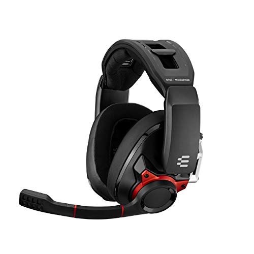 EPOS I Sennheiser GSP 600 – Wired Closed Acoustic Gaming Headset, Noise-Cancelling Microphone, Adjustable Headband with Customizable Contact Pressure, Vol Control, for PC + Mac + Xbox + PS4, Pro