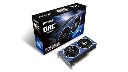 Sparkle Intel Arc A580 ORC OC Edition, 8GB GDDR6, ThermalSync, Torn Cooling, Axial Fan, Metal Backplate, SA580C-8GOC