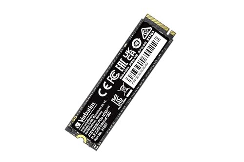Verbatim VI5000 2TB SSD M.2 PCIe Gen4 NVMe Internal Gaming SSD - Solid State Drive