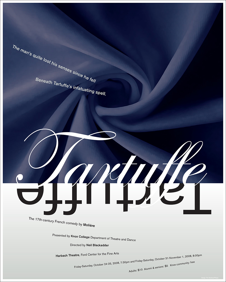 2008: Tartuffe by Molière (theatre poster)