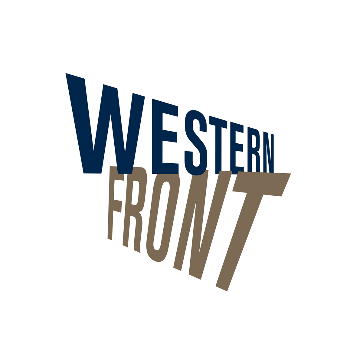 2008: Western Front (logo/identity)