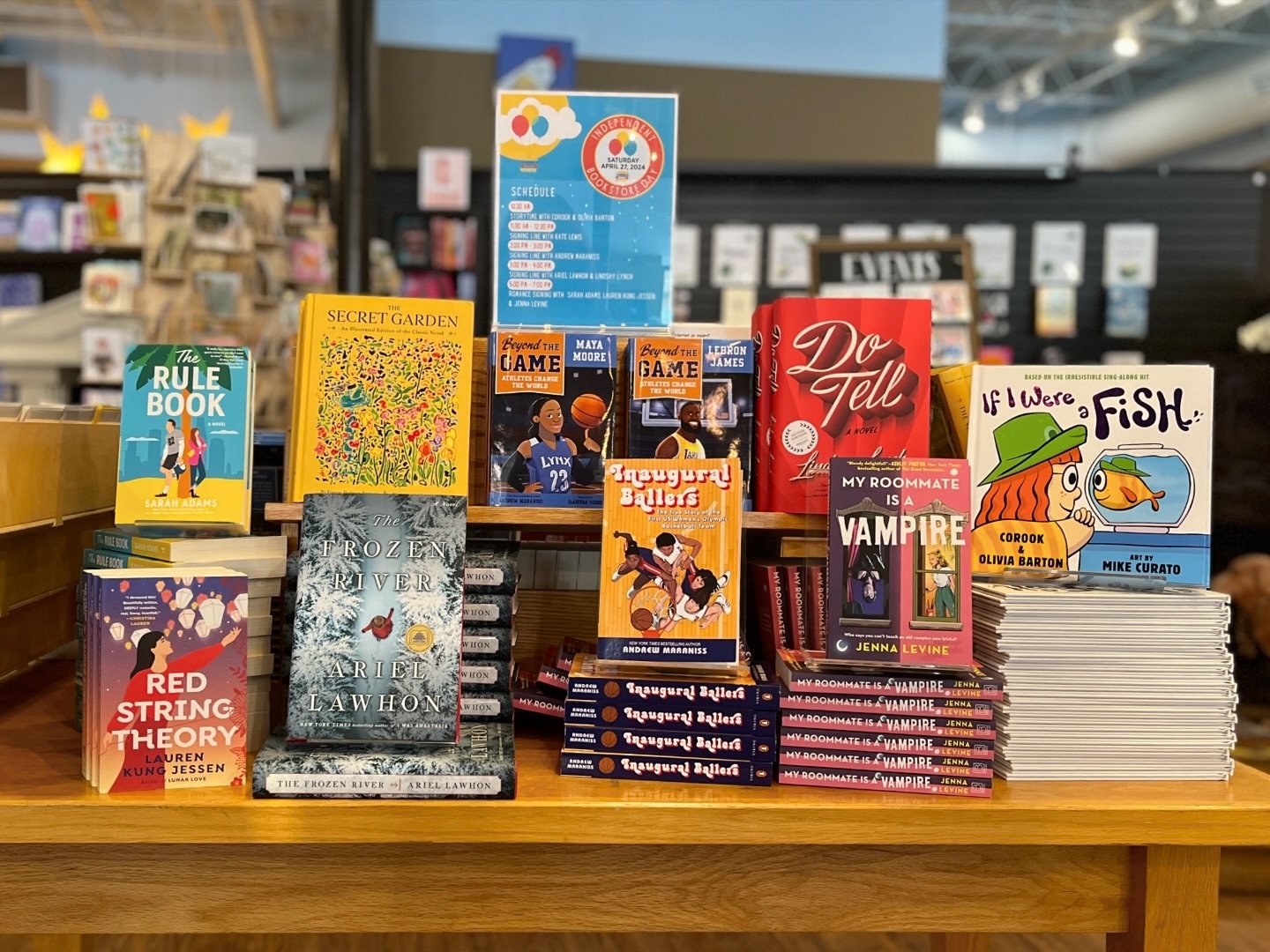 Independent Bookstore Day is ONE WEEK away!! We hope you&rsquo;ll join us on Saturday, 4/27, for a full day of author appearances, exclusive IBD merch, and a huge audiobook prize giveaway with @librofm. Seriously, it&rsquo;s going to be an absolute b