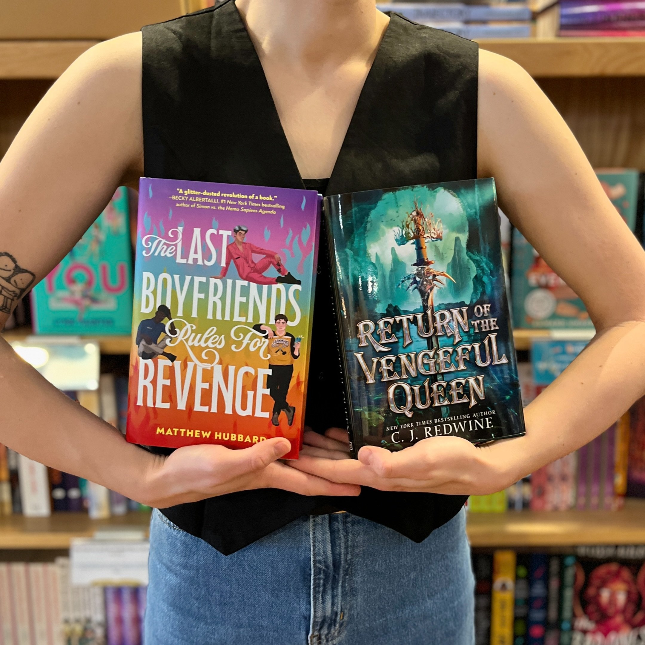 Calling all&hellip;.

1. YA readers!
2. Fans of vengeance! (Who isn&rsquo;t?)
3. Lovers of great stories!

We have two fantastic YA events coming up back-to-back next week, so make your plans to join Matthew Hubbard on May 1st and C.J. Redwine on May