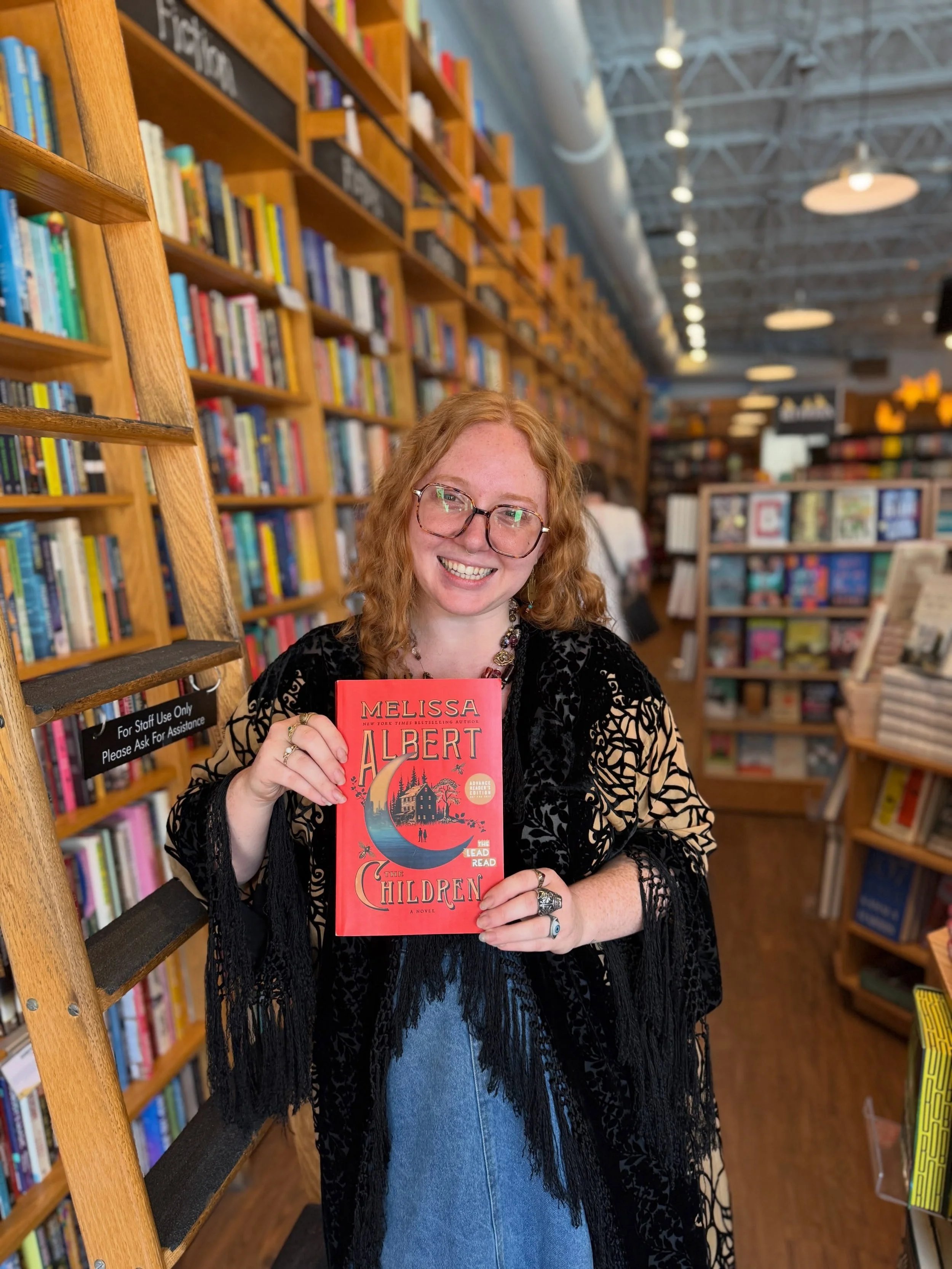Today on Musing, Rachel chats with author Melissa Albert about her adult debut, The Children! Rachel describes the book as &ldquo;a genius blend of fantasy, horror, lit fic, and suspense, plus a complicated love letter to children&rsquo;s literature.