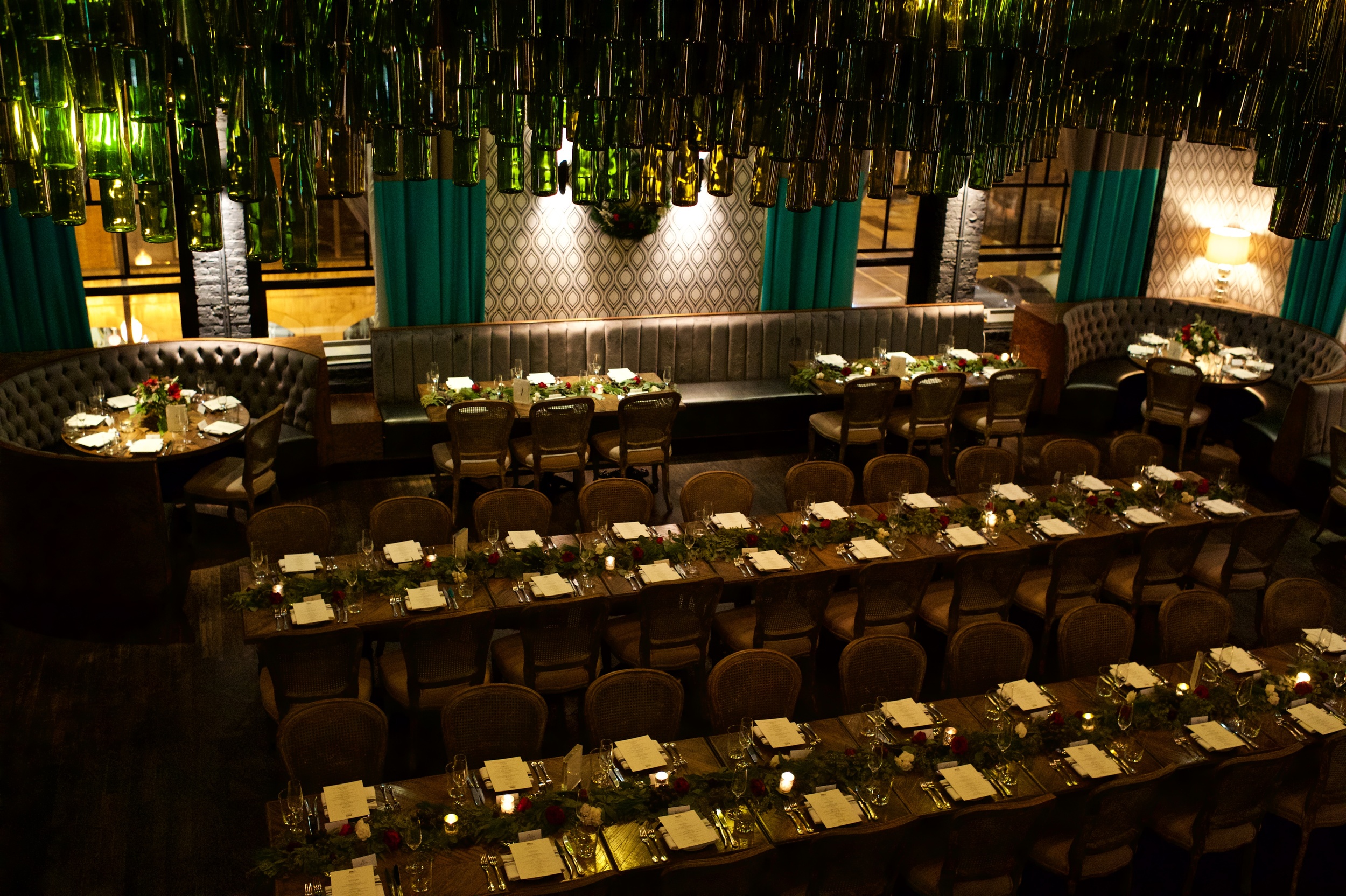 The Boarding House was the perfect spot for an intimate wedding, and the food is to die for good!